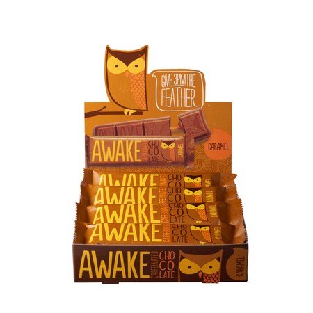 Awake Chocolate Awake Chocolate Awake Choc Caramel, PK72 00106U